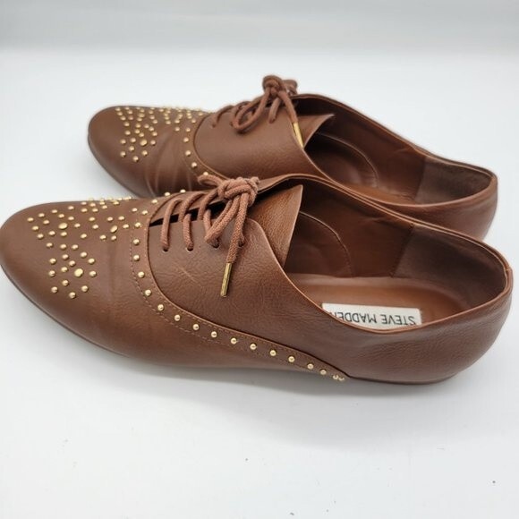 Steve Madden Tommyboy Cognac Size 9 Slightly worn in box - Picture 4 of 9